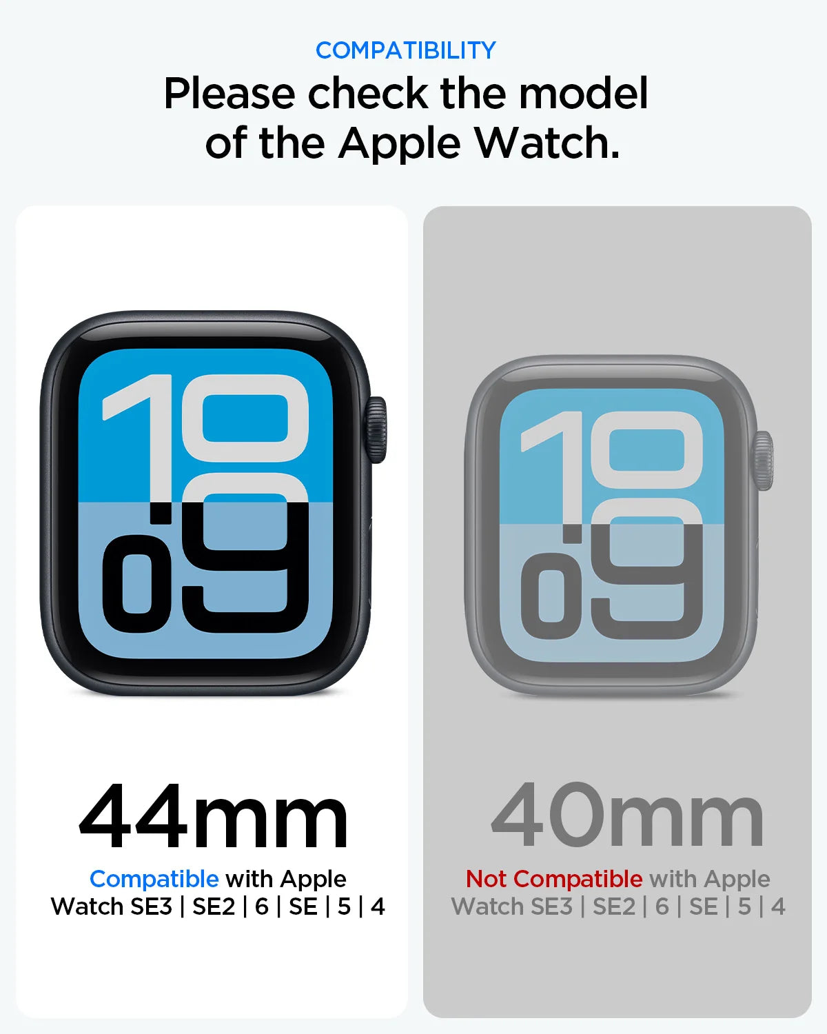 Apple Watch Series - Thin Fit 360 | Waterproof Ring