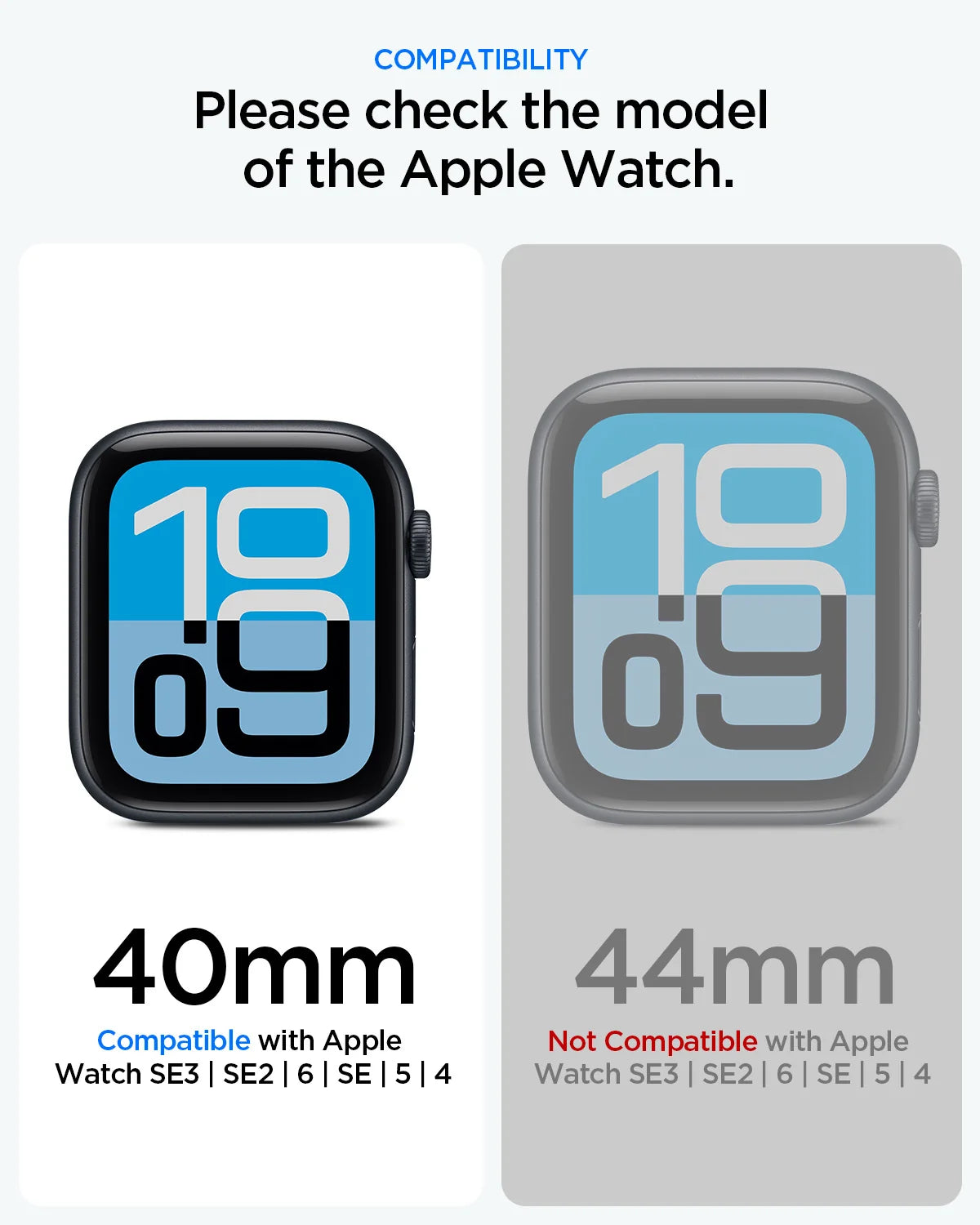 Apple Watch Series - Thin Fit 360 | Waterproof Ring