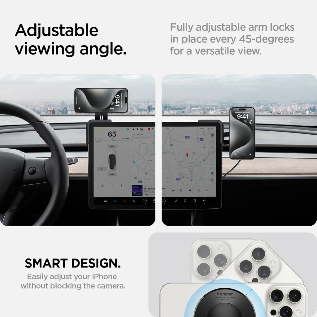 Tesla Tap Pro Lock Wireless Car Mount | ITLST90W